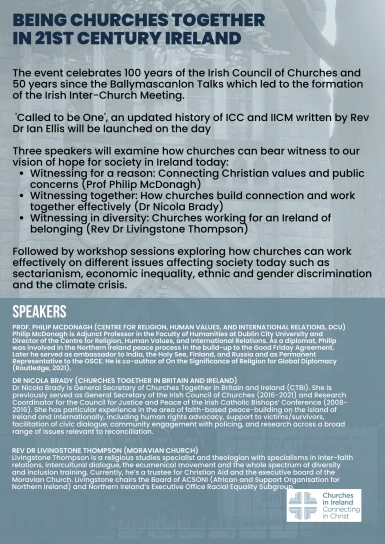 Being Churches Together in 21st Century Ireland