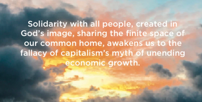 Climate Justice: Solidarity and Capitalism’s myth