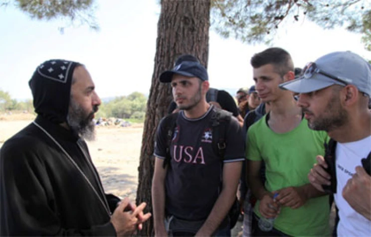 CTBI Delegation at Greek–Macedonian Border