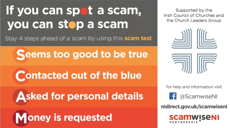 Irish Council of Churches Supports Scamwise NI