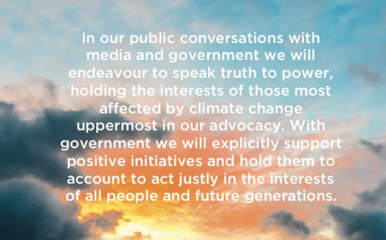 Climate Justice: The Call to be Prophetic